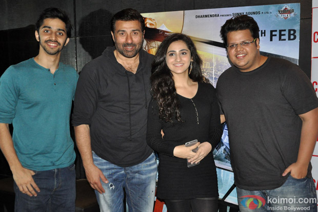 Sunny Deol During The Ghayal Once Again's Promotion In Ahmedabad 