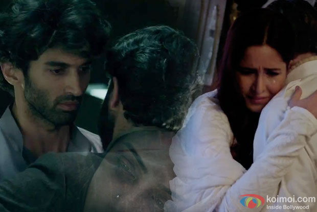 Aditya Roy Kapur and Katrina Kaif in a 'Haminastu' song still from 'Fitoor'