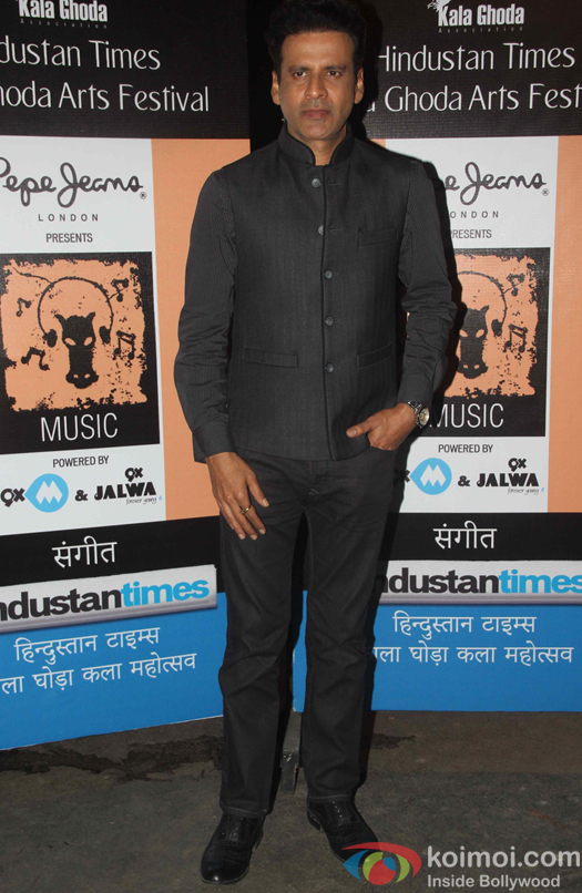Manoj Bajpai during the closing ceremony of Kala Ghoda Arts Festival
