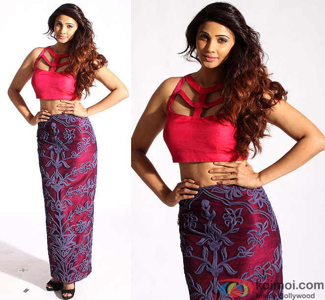 Daisy Shah during the photo shoot
