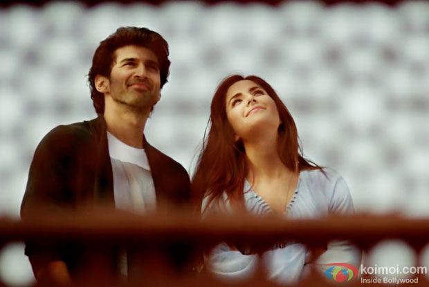 Aditya Roy Kapur and Katrina Kaif in a still from 'Fitoor' 