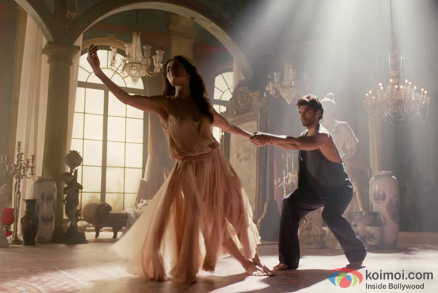 Katrina Kaif and Aditya Roy Kapur in a still from 'Fitoor'