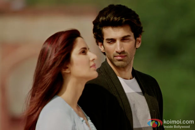 Katrina Kaif and Aditya Roy Kapur in a still from Fitoor