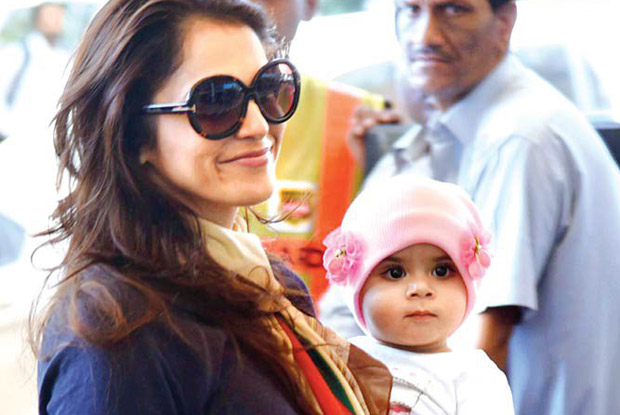 Isha Koppikar with daughter Rianna