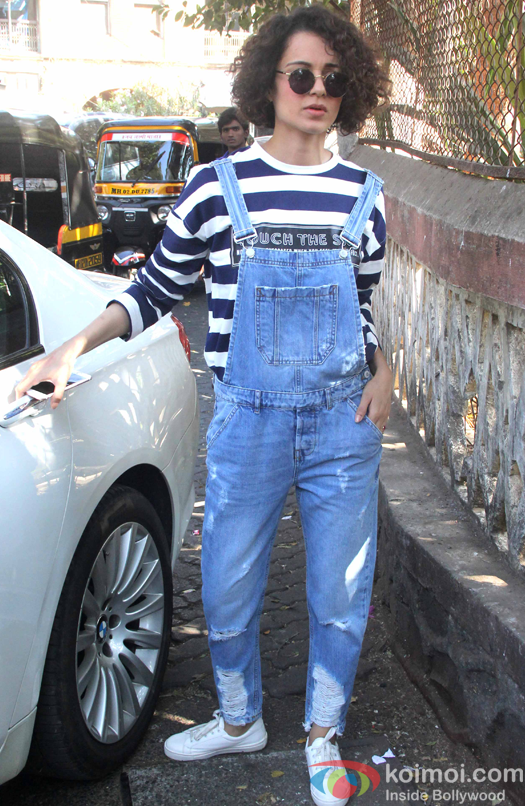 Kangna’s hairstyle is a NO NO