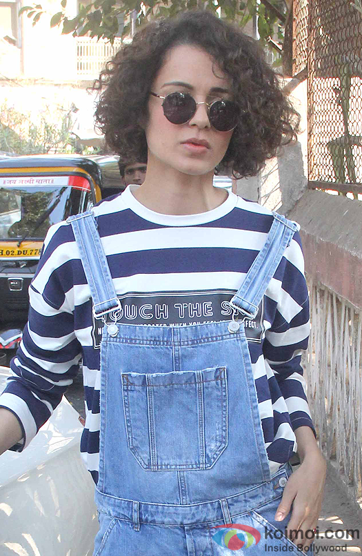 Kangna’s hairstyle is a NO NO