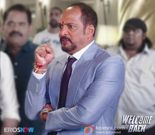 Nana Patekar in a still from movie 'Welcome Back'