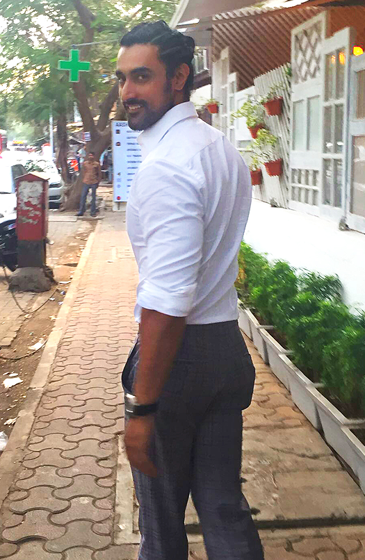 Kunal Kapoor sports a funky braided man-bun