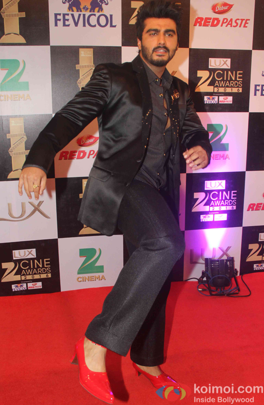 Arjun kapoor during the Zee Cine Awards 2016