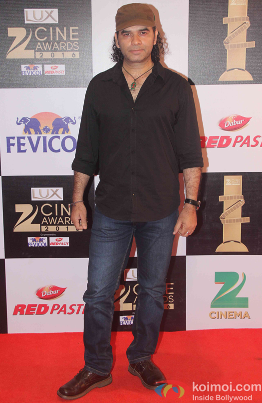 Mohit Chauhan during the Zee Cine Awards 2016
