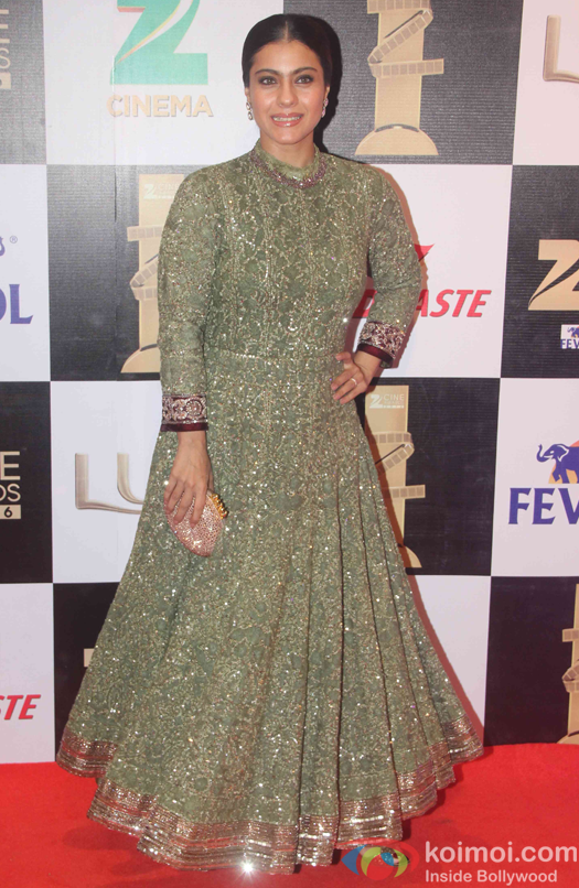 Kajol during the Zee Cine Awards 2016