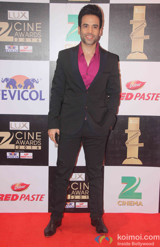 Tushar kapoor during the Zee Cine Awards 2016