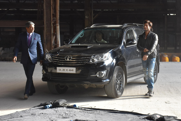 Vidyut Jamwal On location of film Commando 2