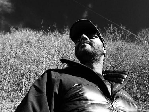 Ajay Devgn on the sets of Shivaay