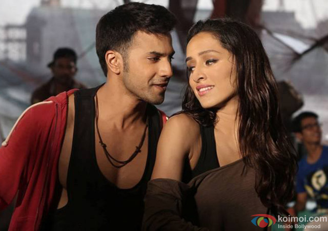 Varun Dhawana and Shraddha Kapoor in a still from movie 'ABCD 2'