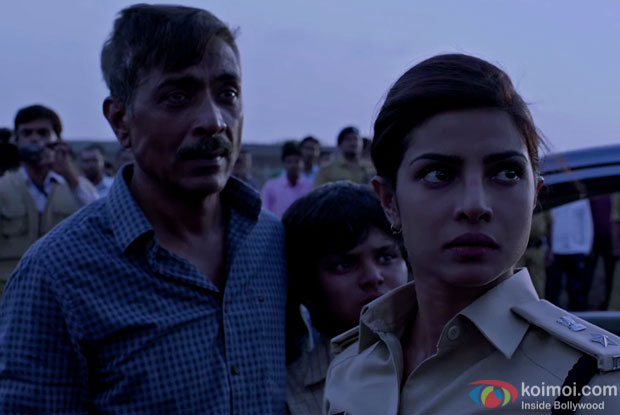 Prakash Jha and Priyanka Chopra in a still from Jai Gangaajal