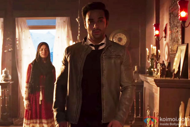 Yami Gautam and Pulkit Samrat in a still from 'Sanam Re'