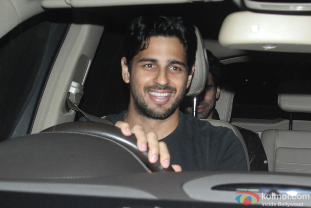 Sidharth Malhotra during The Screening of film Fitoor