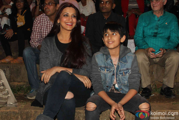 Sonali Bendre With Her Son Ranveer