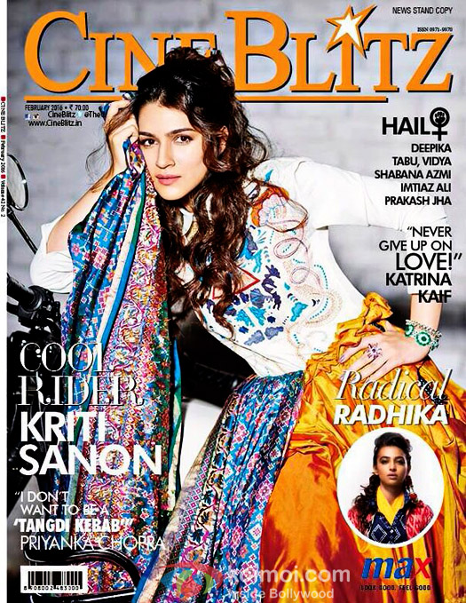 Stunning Kriti Sanon Sizzles On Cine Blitz Magazine