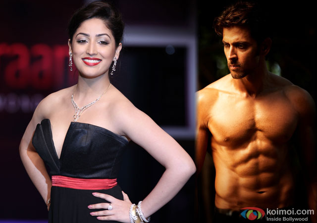 Yami Gautam and Hrithik Roshan