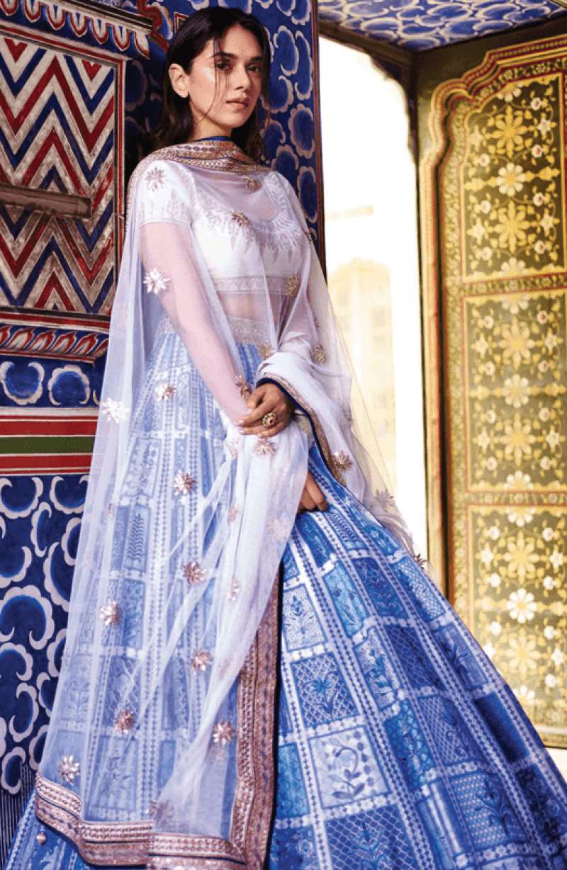 Aditi Rao Hydari During Launch Of Fashion Designer Anita Dongre's Latest Campaign