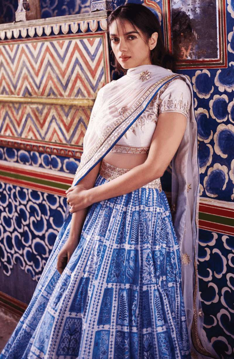 Aditi Rao Hydari During Launch Of Fashion Designer Anita Dongre's Latest Campaign