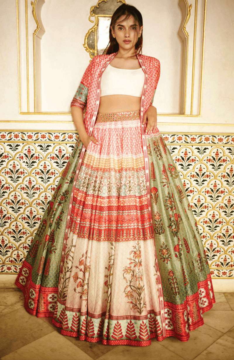 Aditi Rao Hydari During Launch Of Fashion Designer Anita Dongre's Latest Campaign