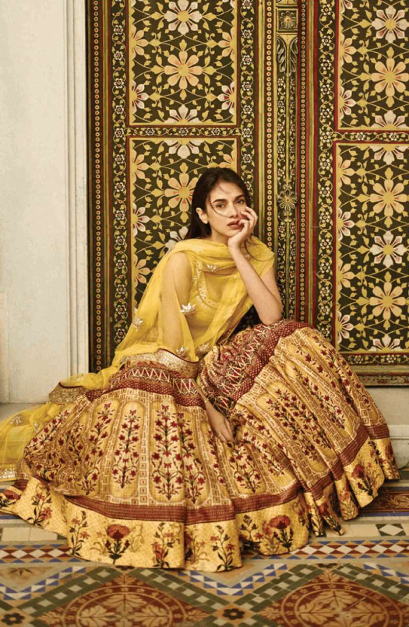 Aditi Rao Hydari During Launch Of Fashion Designer Anita Dongre's Latest Campaign