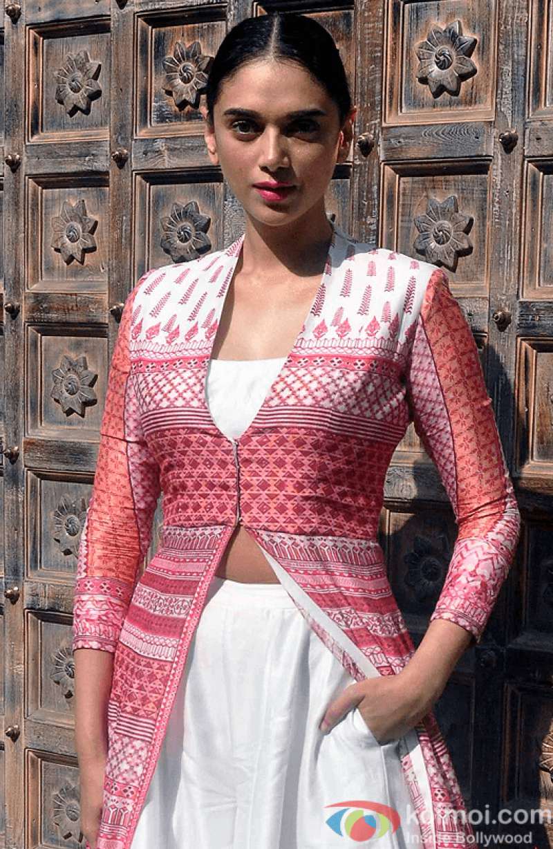 Aditi Rao Hydari During Launch Of Fashion Designer Anita Dongre's Latest Campaign