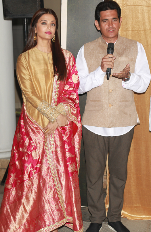 Aishwarya Rai at first poster launch of film "Sarbjit"