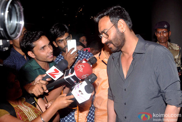 Ajay Devgn back from Delhi after receiving Padma Shri