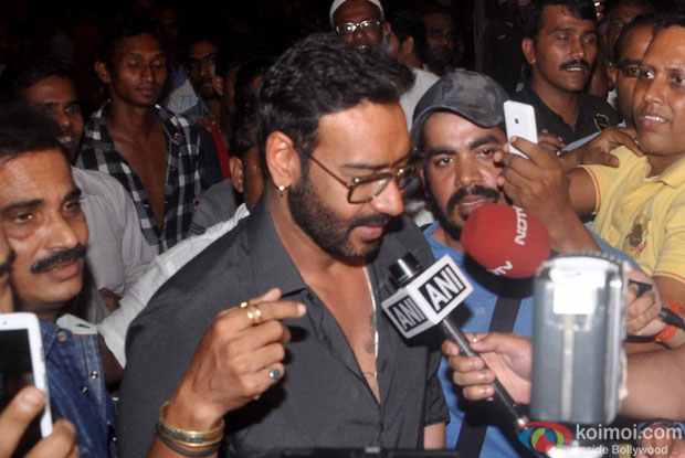 Ajay Devgn back from Delhi after receiving Padma Shri