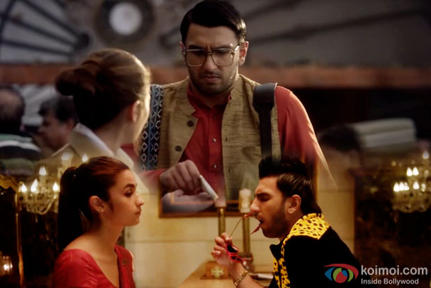 Alia Bhatt and Ranveer Singh in a still from Make My Trip commercial Ad
