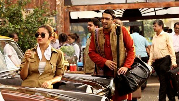Alia Bhatt and Ranveer Singh Shooting For An Ad