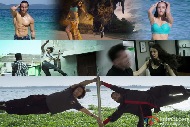 Shraddha Kapoor and Tiger Shroff in a still from Baaghi