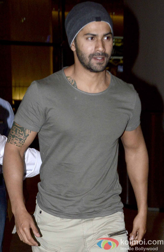 Varun Dhawan Spotted At Airport