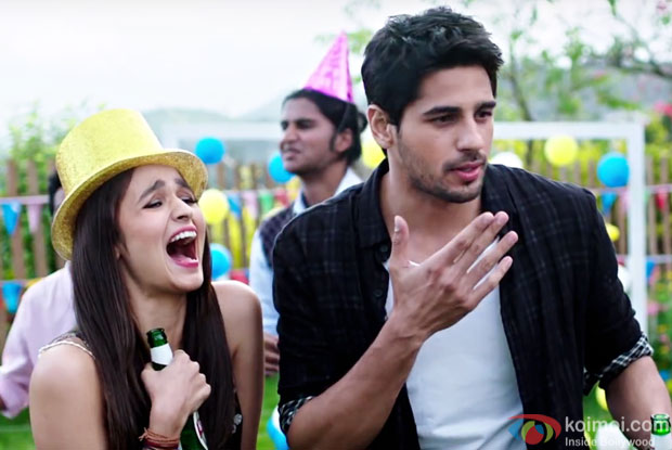 Alia Bhatt and Sidharth Malhotra in a still from Kapoor And Sons