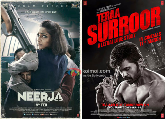 Box Office - Teraa Surroor to sail through, Neerja goes past several biggies