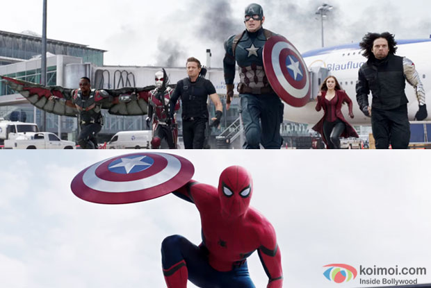 A still from Captain America: Civil War
