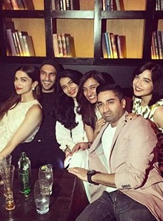 Deepika Padukone and Ranveer Singh attend friend's wedding