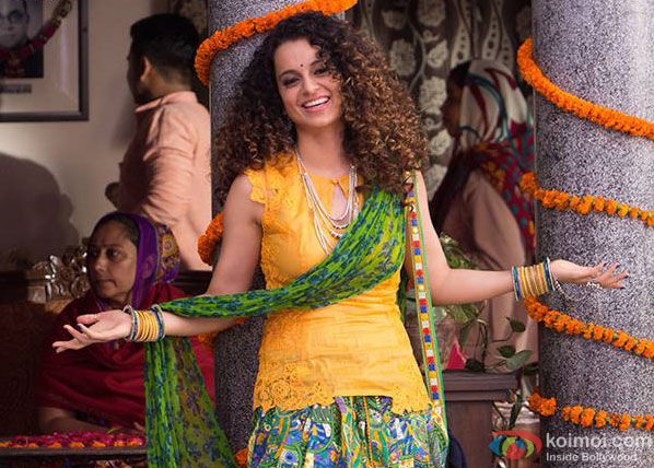 Kangana Ranaut in a still from movie 'Tanu Weds Manu Returns'