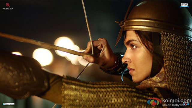 Deepika Padukone in a still from movie 'Bajirao Mastani'