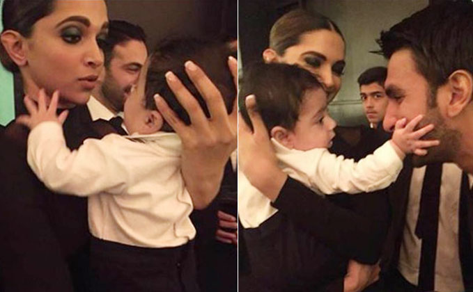 Deepika & Ranveer Having The Best Time With A Baby At A Friend's Wedding - Koimoi