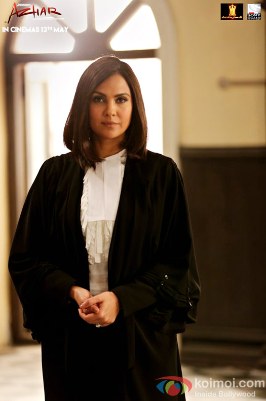 First Look : Lara Dutta As A Lawyer In Azhar