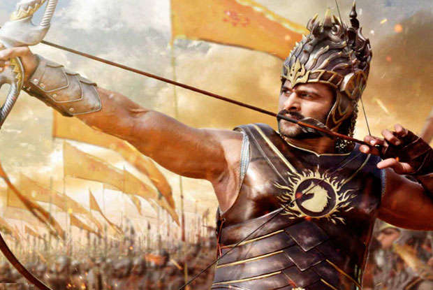 Prabhas in a still from Baahubali: The Beginning