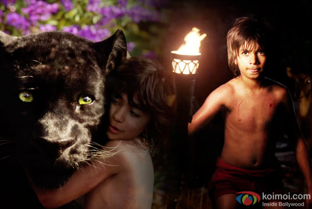 A still from song Jungle Jungle Baat Chali Hai in The Jungle Book