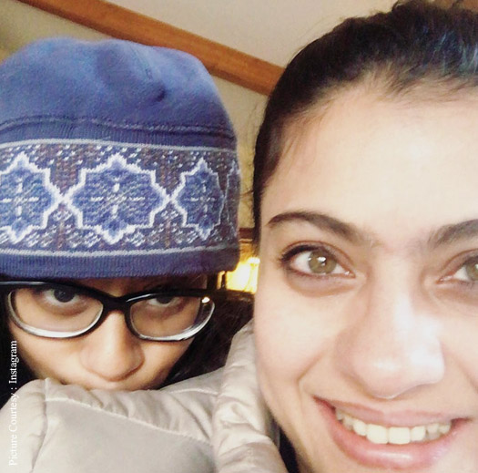 Kajol and her daughter Nysa