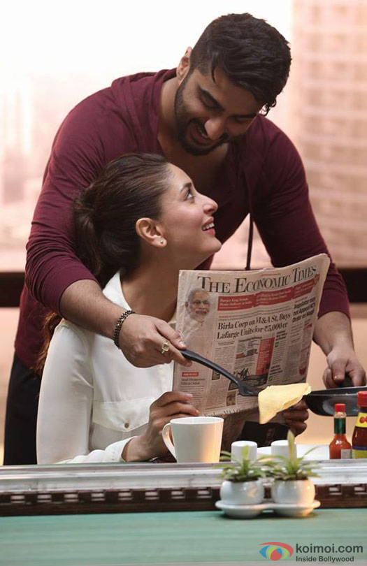 Arjun Kapoor and Kareena Kapoor in 'Ki And Ka' Movie Stills