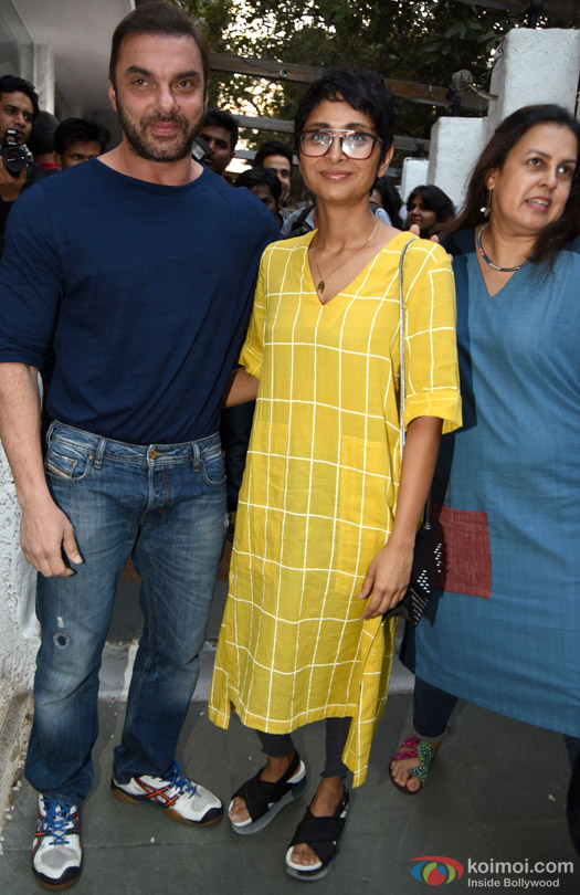 Sohail Khan and Kiran Rao during the launch of Maria Goretti's debut book 'From My Kitchen To Yours'